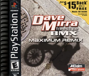 Dave Mirra Freestyle BMX - Maximum Remix (US) box cover front